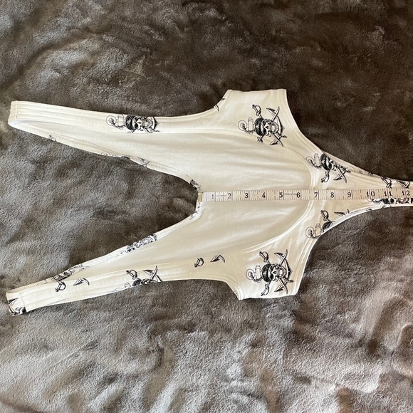 Pirate Swim Suit Thong. Pirates Treasure Body Suit. Over tights Work out Gear. - Picture 11 of 12